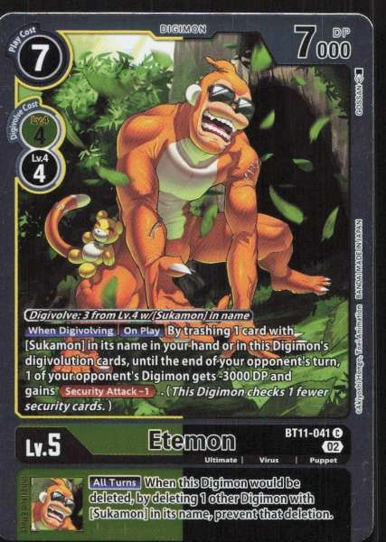 Etemon - Dimensional Phase #BT11-041