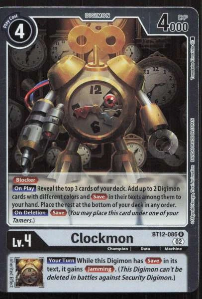 Clockmon - Across Time #BT12-086