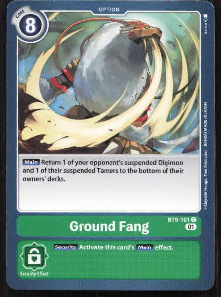 Ground Fang - X Record #BT9-101