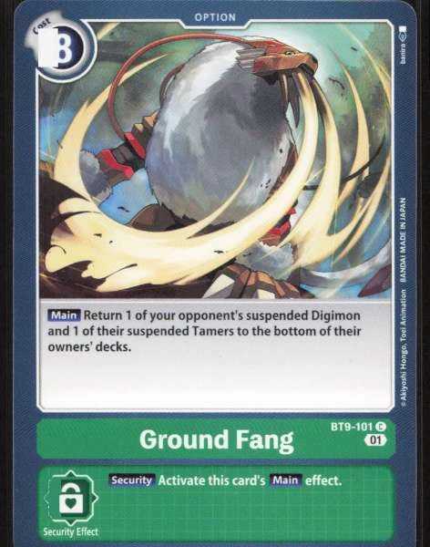 Ground Fang - X Record #BT9-101