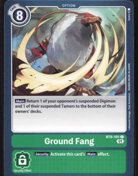 Ground Fang - X Record #BT9-101