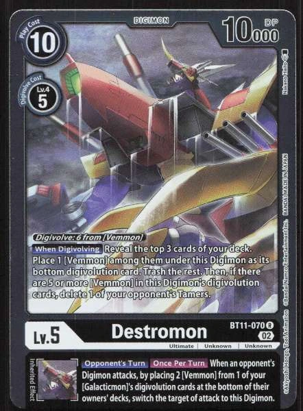 Destromon - Dimensional Phase #BT11-070