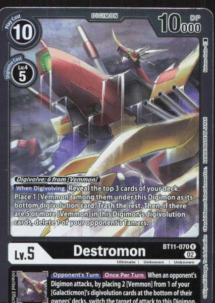 Destromon - Dimensional Phase #BT11-070