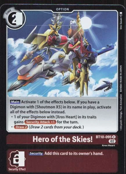 Hero of the Skies! - Xros Encounter #BT10-095