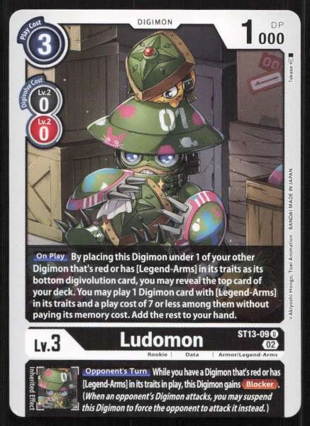 Ludomon - Starter Deck 13 RagnaLoardmon #ST13-09