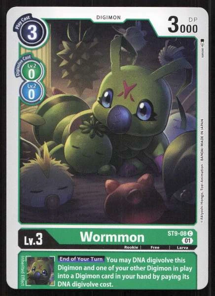 Wormmon - Starter Deck 09: Ultimate Ancient Dragon #ST9-08