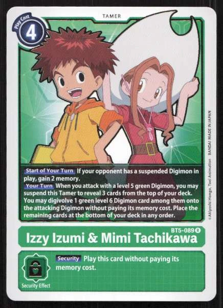 Izzy Izumi & Mimi Tachikawa - Battle of Omni #BT5-089