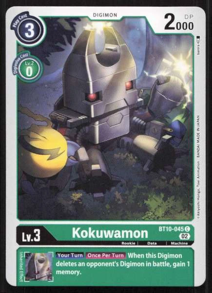 Kokuwamon - Xros Encounter, Dual Revolution #BT10-045