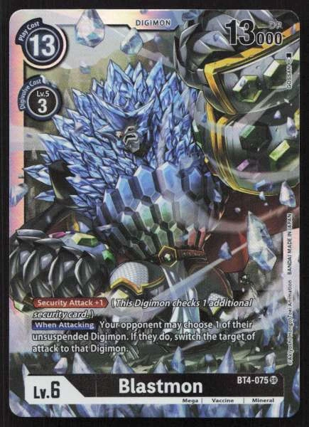Blastmon - Great Legends #BT4-075