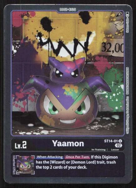 Yaamon - Beelzemon Advanced Deck Set #ST14-01