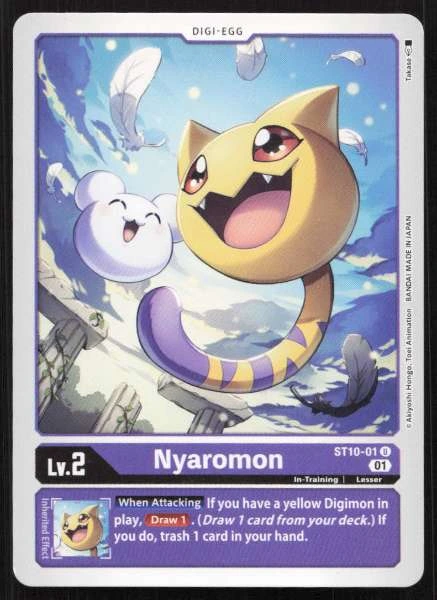 Nyaromon - Parallel World Tactician #ST10-01