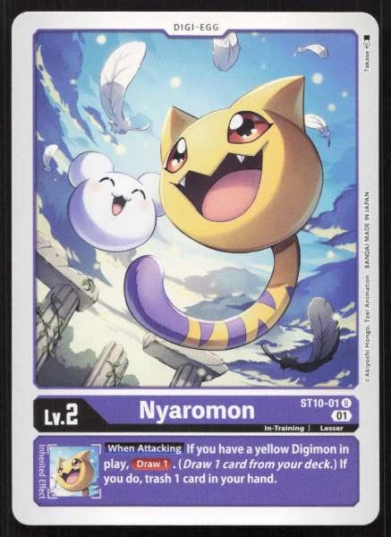 Nyaromon - Parallel World Tactician #ST10-01