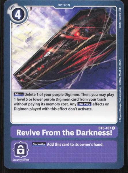 Revive From the Darkness! - Battle of Omni #BT5-107