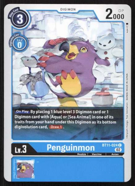 Penguinmon - Dimensional Phase #BT11-024