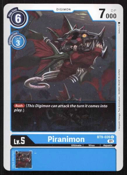 Piranimon - X Record #BT9-026