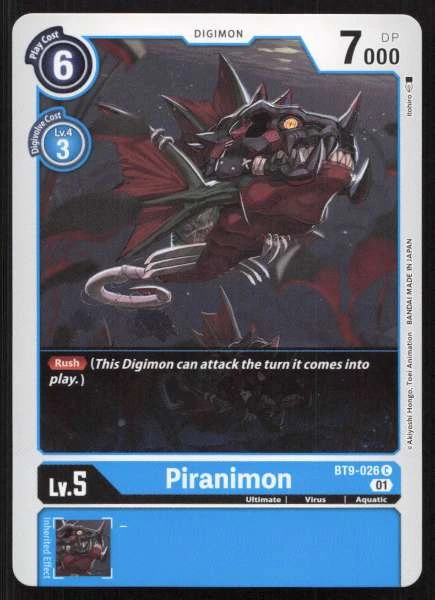 Piranimon - X Record #BT9-026