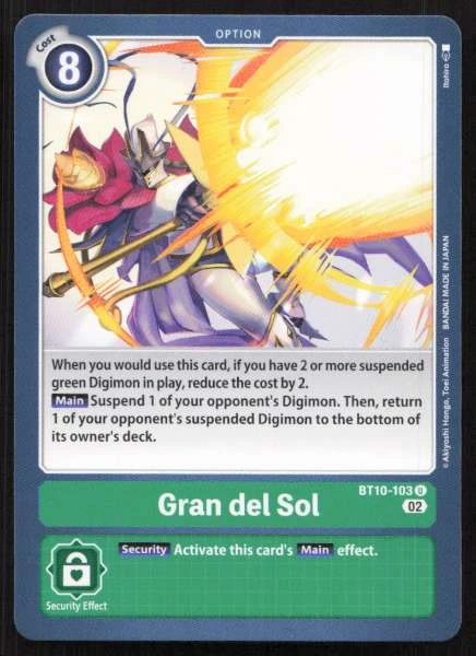 Gran del Sol - Xros Encounter #BT10-103