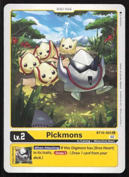 Pickmons - Xros Encounter #BT10-003