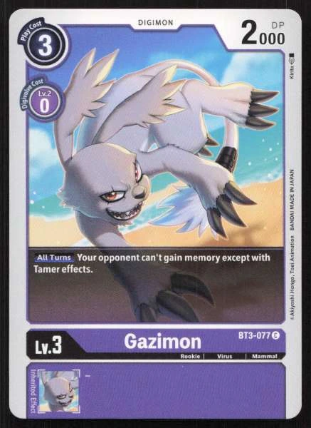 Gazimon - Multiple Sets #BT3-077
