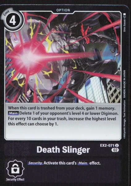 Death Slinger - Digital Hazard #EX2-071