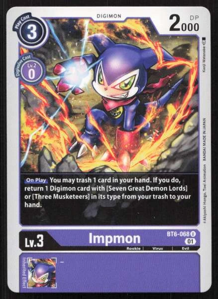 Impmon - Double Diamond #BT6-068