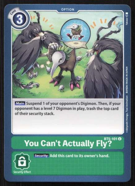 You Can't Actually Fly? - Battle of Omni #BT5-101