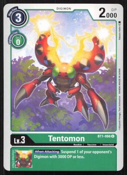 Tentomon - Release Special Booster 1.0 #BT1-066