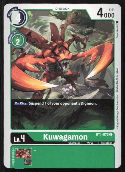 Kuwagamon - Release Special Booster 1.0 #BT1-070