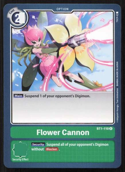 Flower Cannon - Release Special Booster 1.0 #BT1-110