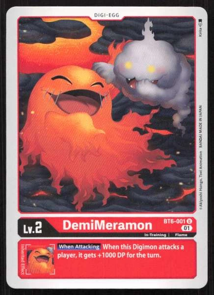 DemiMeramon - Double Diamond #BT6-001