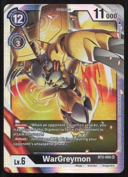 WarGreymon - Release Special Ver 1.0 #BT2-065