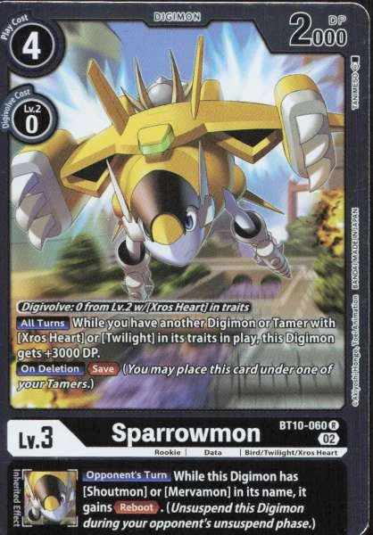 Sparrowmon - Xros Encounter #BT10-060