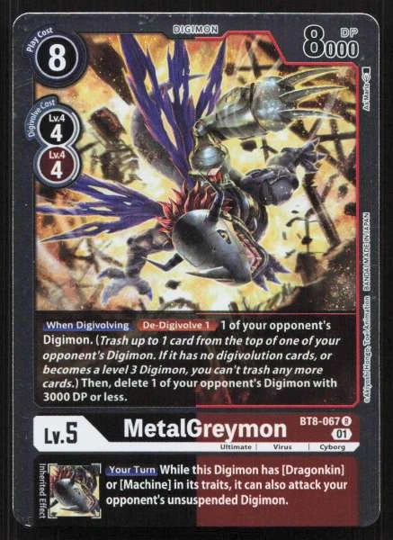 MetalGreymon - New Awakening #BT8-067
