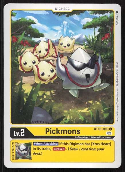 Pickmons - Xros Encounter #BT10-003