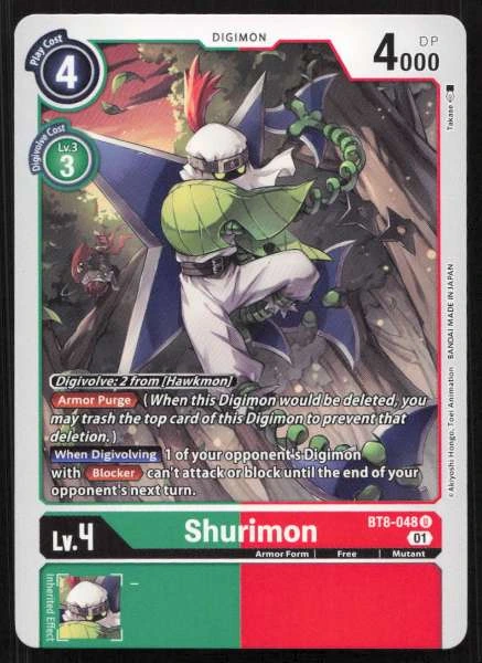 Shurimon - New Awakening #BT8-048