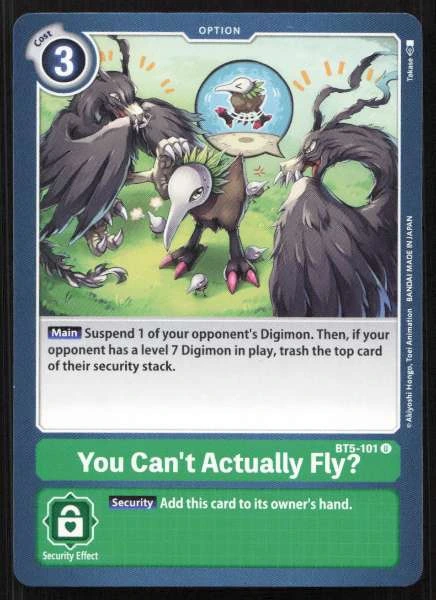 You Can't Actually Fly? - Battle of Omni #BT5-101