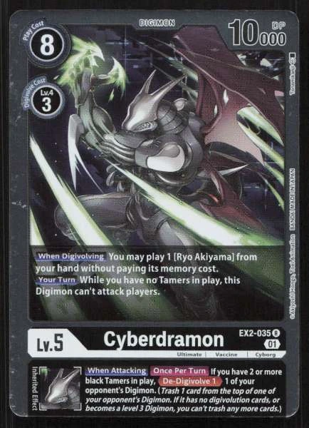 Cyberdramon - Digital Hazard #EX2-035