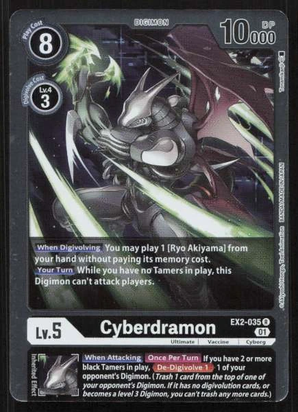 Cyberdramon - Digital Hazard #EX2-035