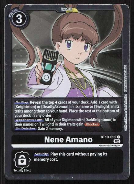 Nene Amano - Xros Encounter #BT10-092
