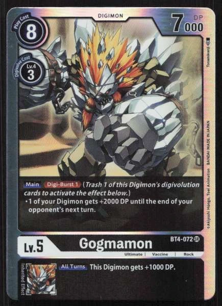 Gogmamon - Great Legend #BT4-072
