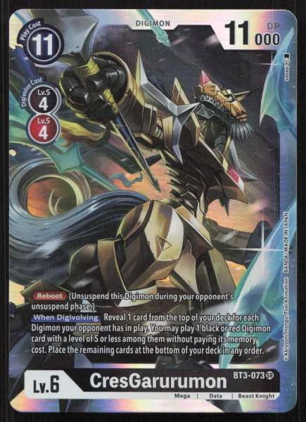 CresGarurumon - Release Special Booster 1.5 #BT3-073