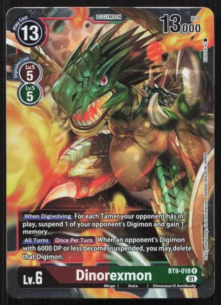 Dinorexmon - X Record #BT9-018
