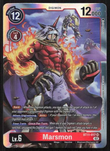 Marsmon - Dimensional Phase #BT11-017