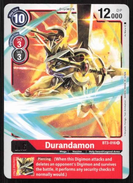 Durandamon - Release Special Booster 1.5 #BT3-016