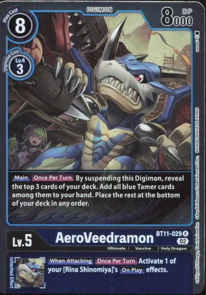 AeroVeedramon - Multiple Sets #BT11-029
