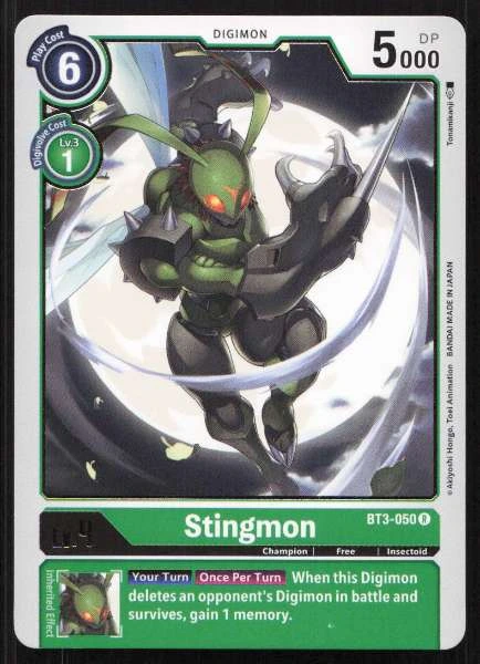 Stingmon - Across Time #BT3-050