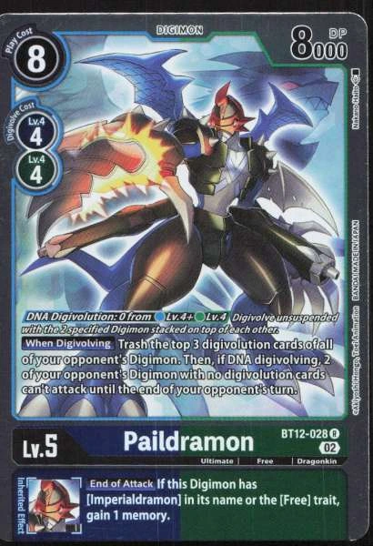 Paildramon - Across Time #BT12-028