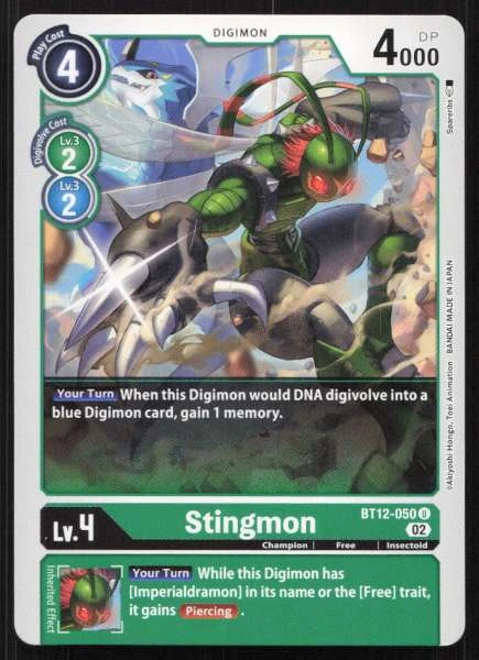 Stingmon - Across Time #BT12-050