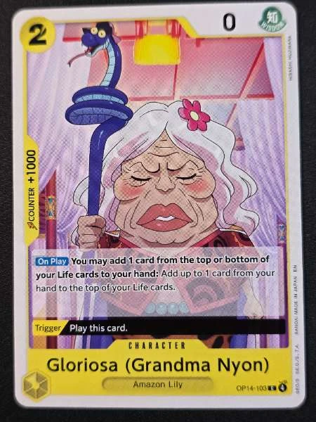 Gloriosa (Grandma Nyon) - The Azure Sea's Seven #OP14-103