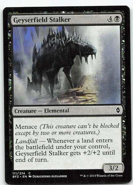 Geyserfield Stalker - Battle for Zendikar #111/274